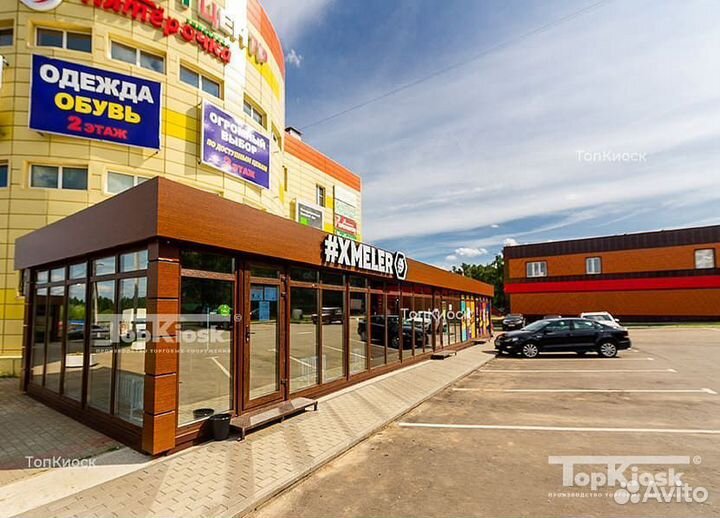 Павильон под торговые ряды, под ключ