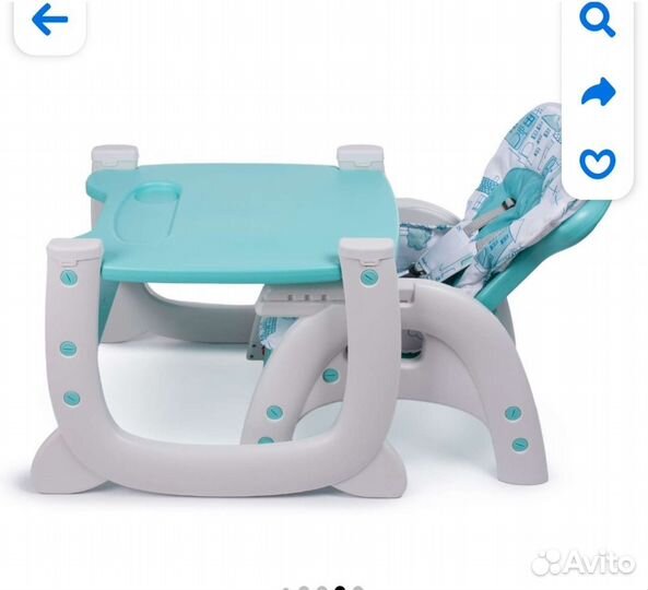 Стульчик для кормления babyton 2 в 1