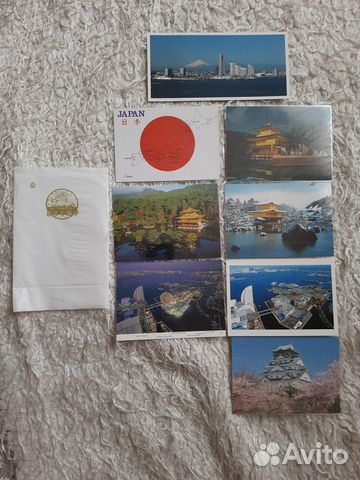 Почтовые открытки Япония