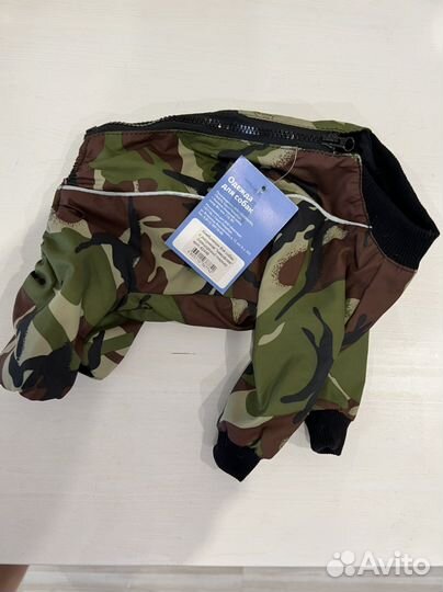 Комбинезон дождевик для собаки йорк-терьера