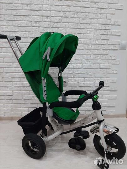 Велосипед коляска с ручкой