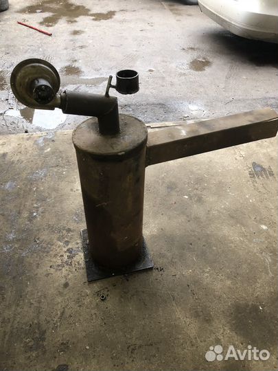 Печка на отработке бу