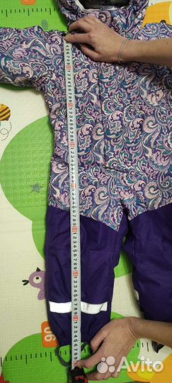 Зимний комбинезон для девочки 86