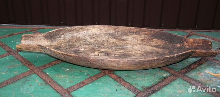 Корыто старинно Ночва сельница Корытце долбленное