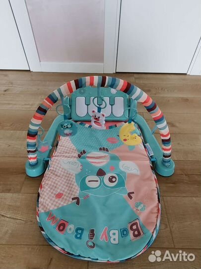 Развивающий коврик BabyGo с пианино