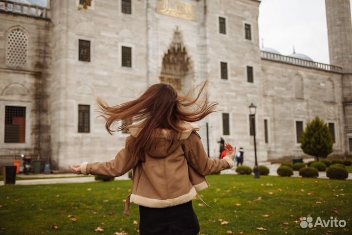 Дубленка меховая укореченая 44-46