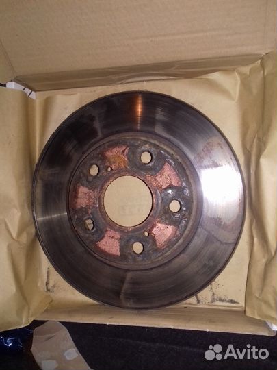 Передние тормозные диски на тойоту