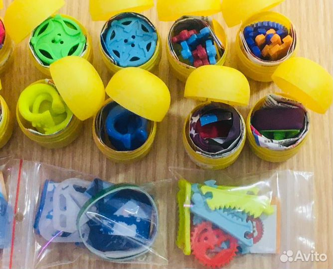 Киндер-сюрприз, лот сборки TR, 15 штук