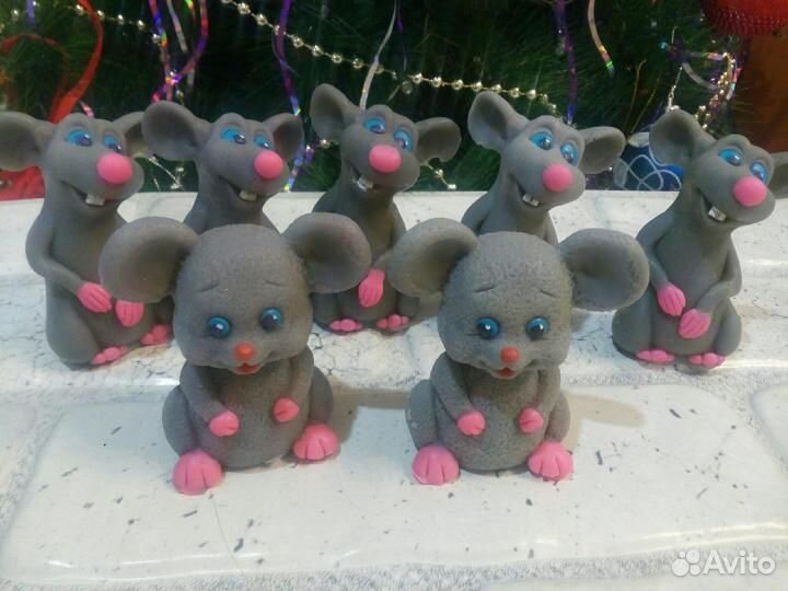 Зверюшки. Сувенирное мыло ручной работы