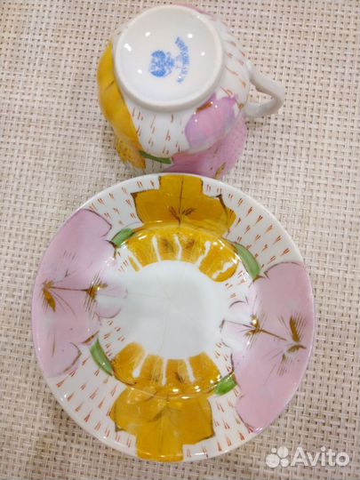 Чайная пара, Кузнецовский фарфор