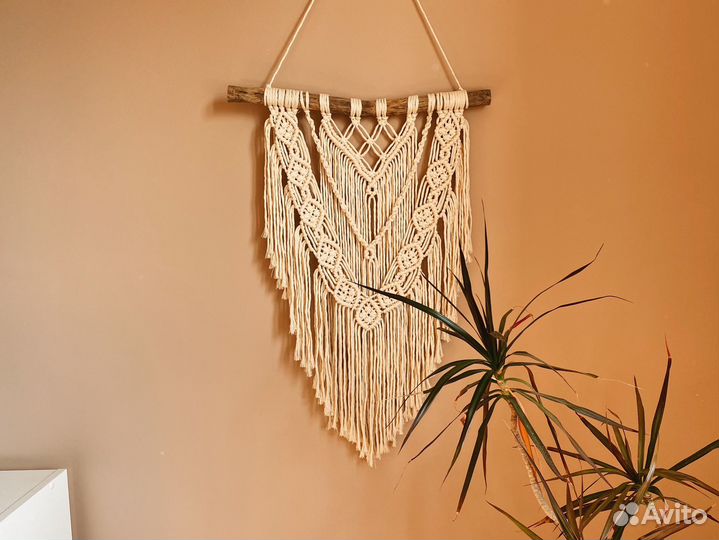Макраме панно настенное декор украшение на стену