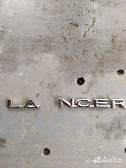 Шильды на Мицубиси Лансер Х