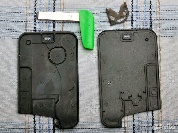 Корпус ключ карты Renault 2 кнопки