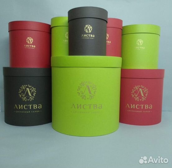 Коробки для упаковки подарков и цветов