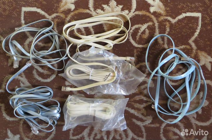 Консольный кабель RJ45 to RJ45 Rollover