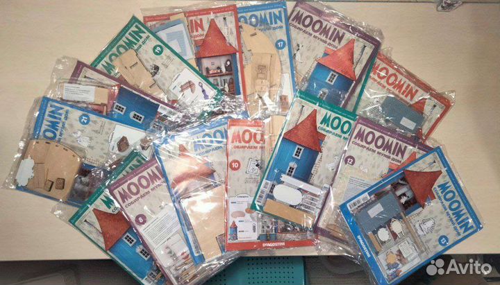 Журналы Деагостини Муми-тролли moomin DeAgostini
