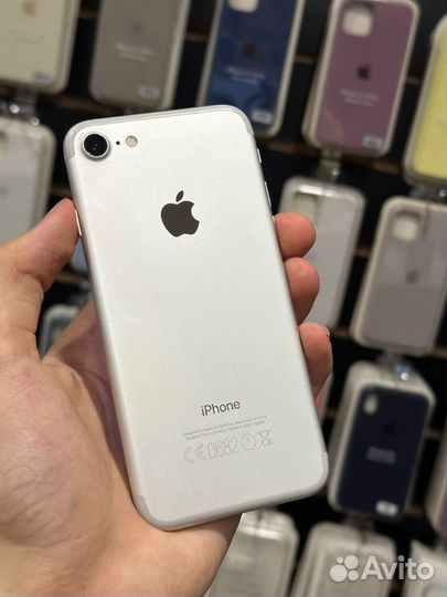 iPhone 7 256gb Silver Идеал 100акб