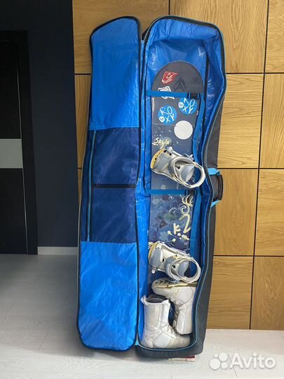 Чехол-сумка для сноуборды на колесах Ride