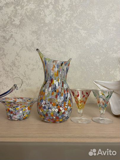 Ваза,конфетница Мурано Италия