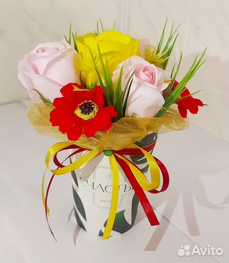 Мыльные букеты в наличии и на заказ