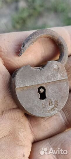 Редкий замочек. Андреянова. металл