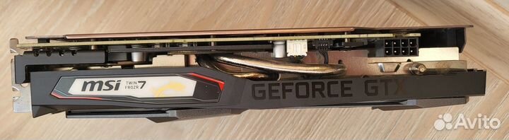 Видеокарта MSI nvidia GeForce GTX 1660TI GTX 1660