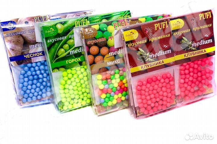 Пенопласт ароматизированный (вкусовая приманка)