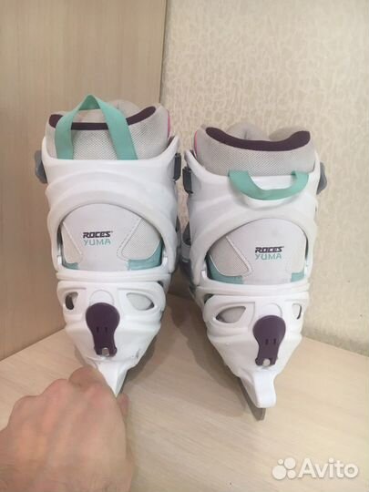 Коньки раздвижные детские Roces yuma 30-35