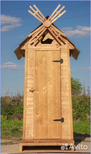 Уличный туалет домик с установкой отс 089