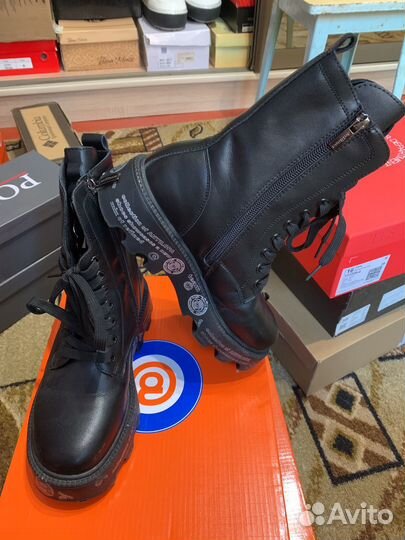 Ботинки демисезонные для девочки 34