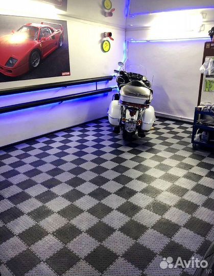 Модульная плитка пвх для парковки