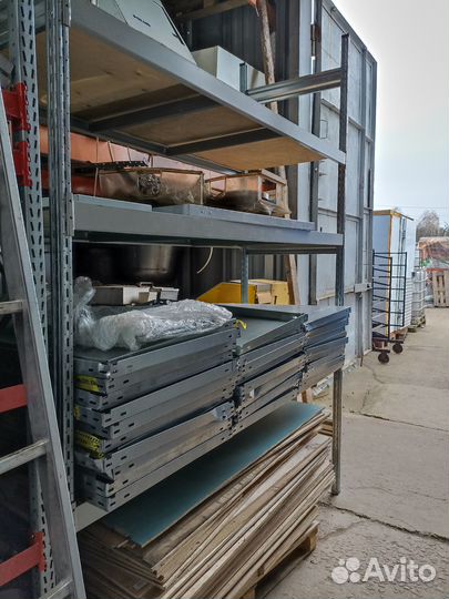 Стеллаж складской Диком ст-051 полочный 215/80/300