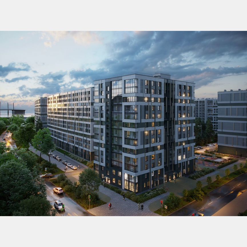 Квартира-студия, 27,4 м², 9/13 эт.