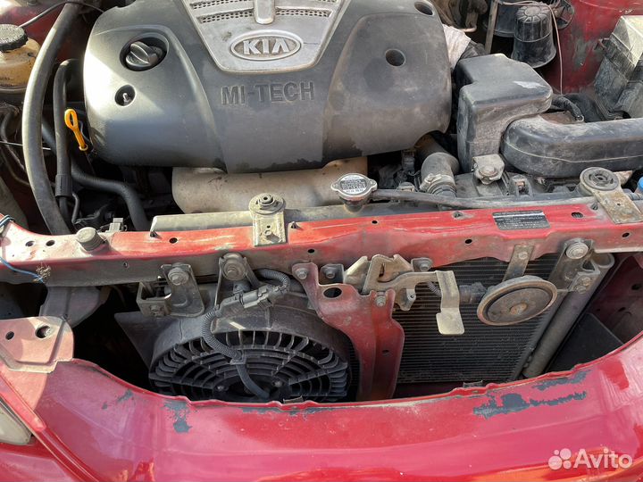 Kia rio 1 в разборе
