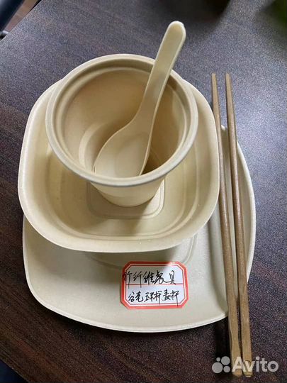 Линия для производства одноразовой посуды