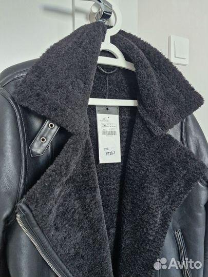 Новая дубленка из эко кожи