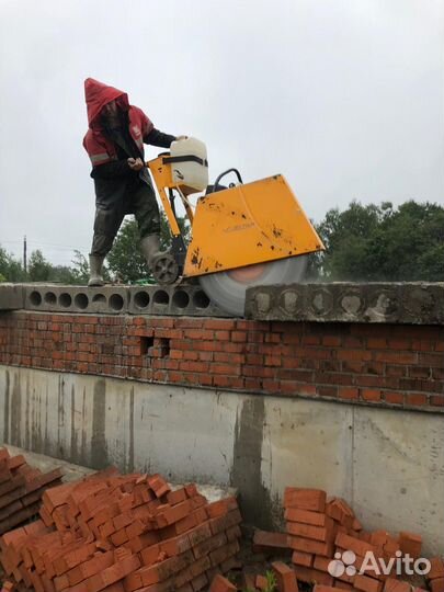 Алмазная резка жби плит