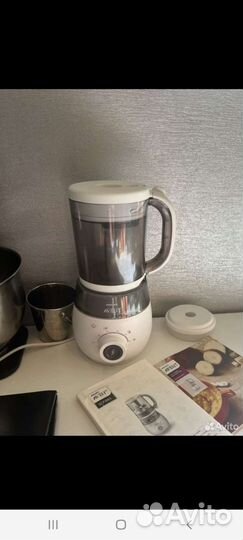 Пароварка блендер philips avent 4 в 1