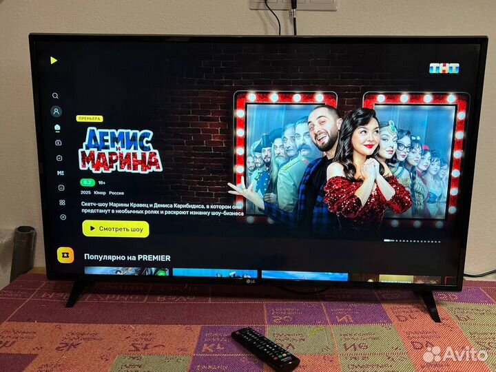 2 Телевизора LG 43 SMART tv Wi-Fi WebOS