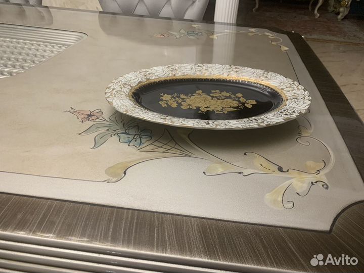 Блюдо кобальт Чехословакия