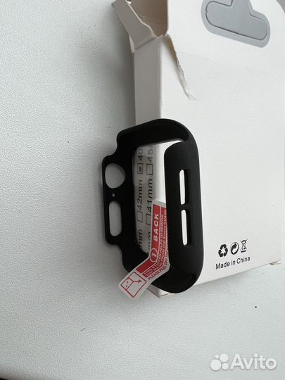 Защитный чехол со стеклом для Apple Watch SE 40mm