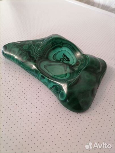 Малахит пепельница