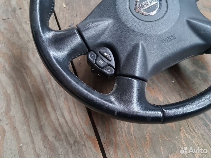Руль с подушкой Nissan Primera P12
