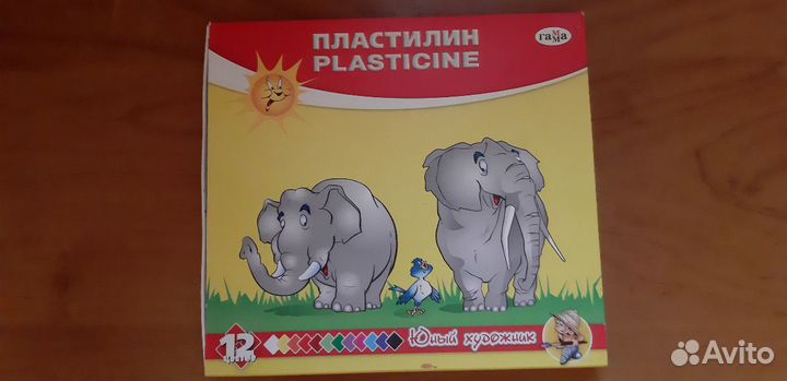 Пластилин для лепки детский