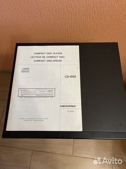 Cd проигрыватель Memorex cd-650