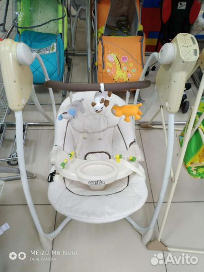 Электронные качели для новорожденных прокат