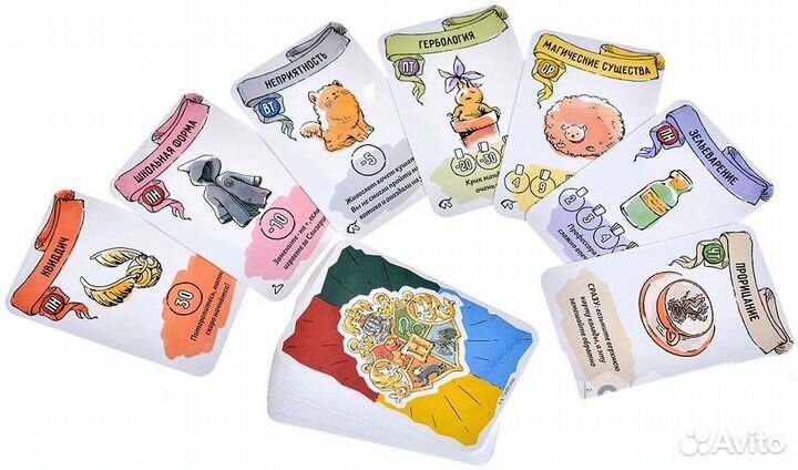 Настольные игры для детей Гарри Поттер Кубок факул