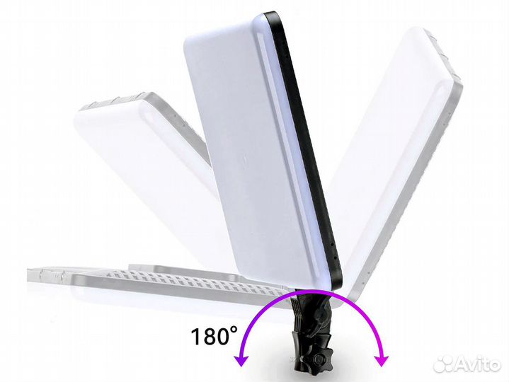 LED RGB панель, 20 цветов, размер 36 х 25 см