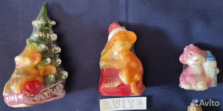 Свечи парафиновые обезьянки 2016 год