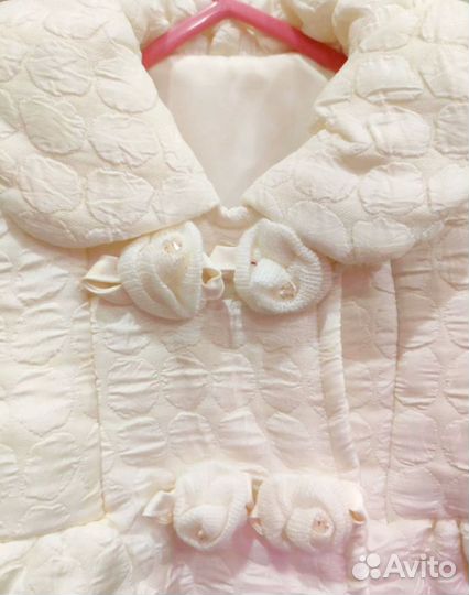 Пальто для девочки 68-74